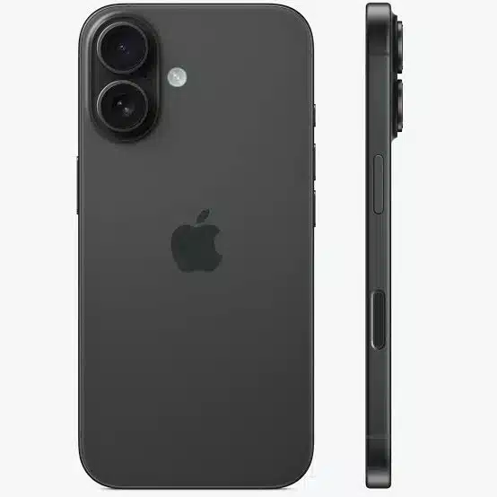 گوشی اپل iPhone 16 Normal مشکی | 128 گیگابایت دو سیم رجیستر باتری 92 (استوک جعبه اصلی)
