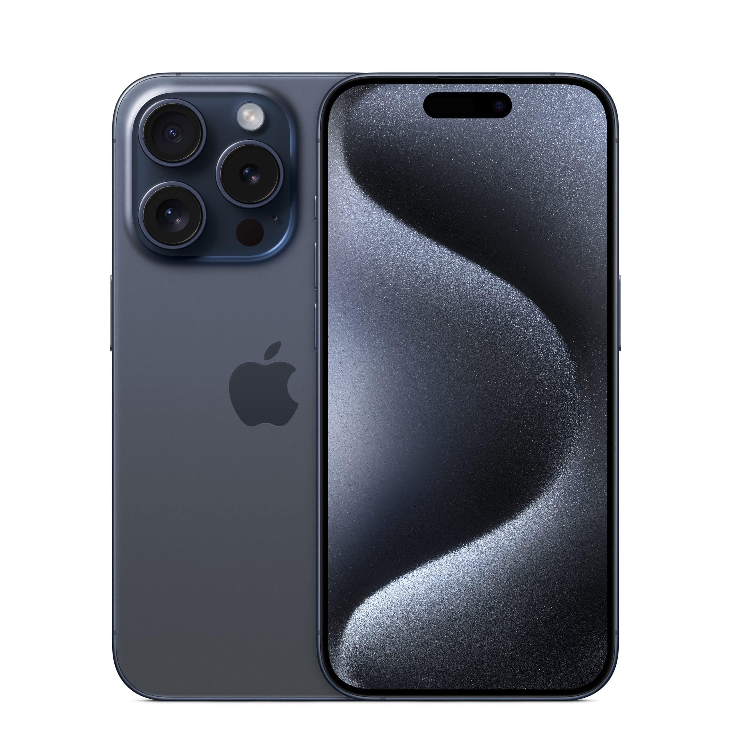 iPhone 15 Pro Blue Titanium